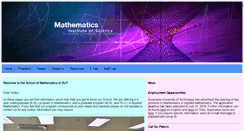 Desktop Screenshot of math.sut.ac.th